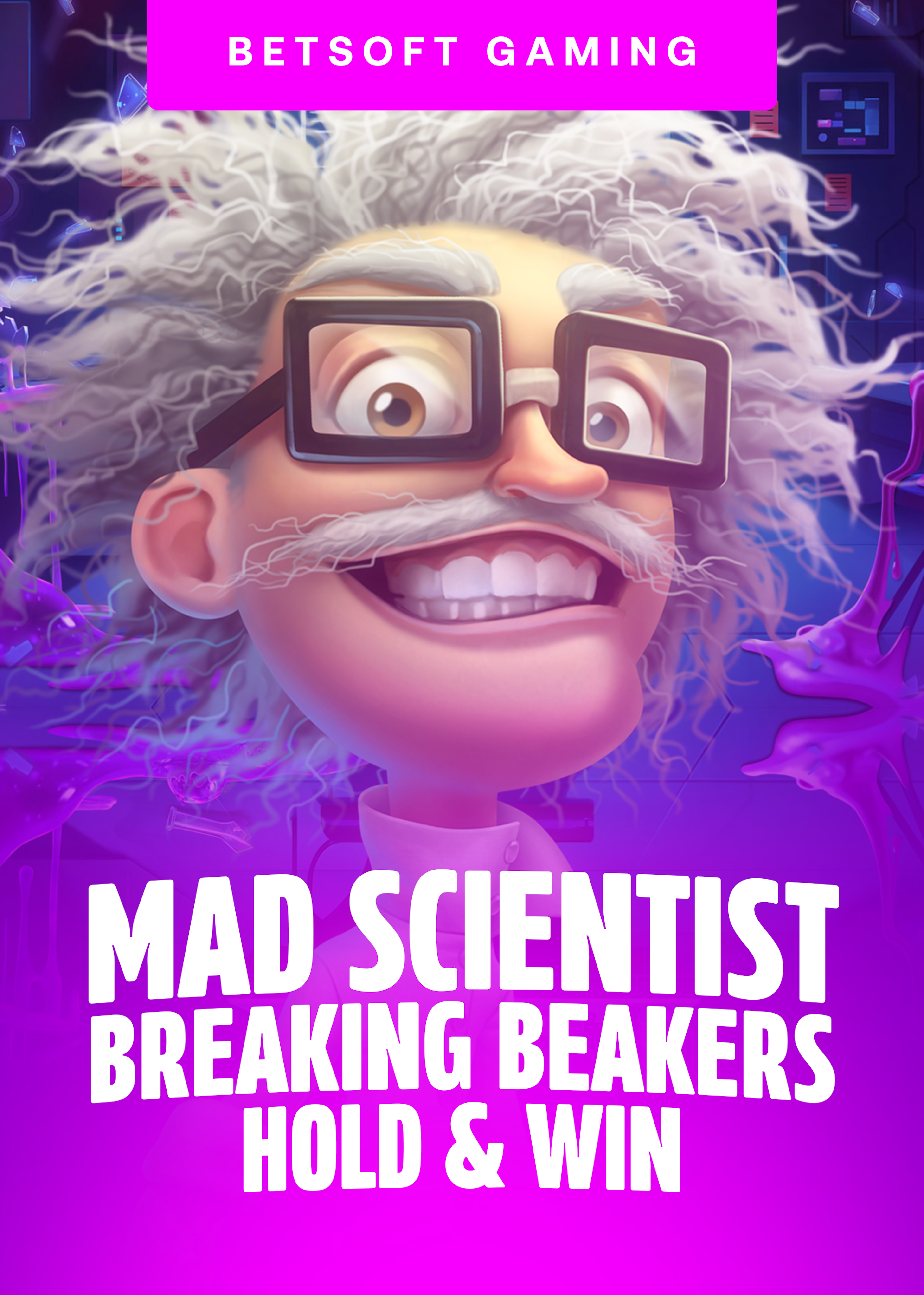 Mad Scientist: Breaking Beakers - Hold & Win